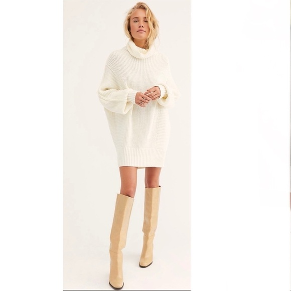 Free People Cocoa Oversized Sweater - Picture 1 of 8